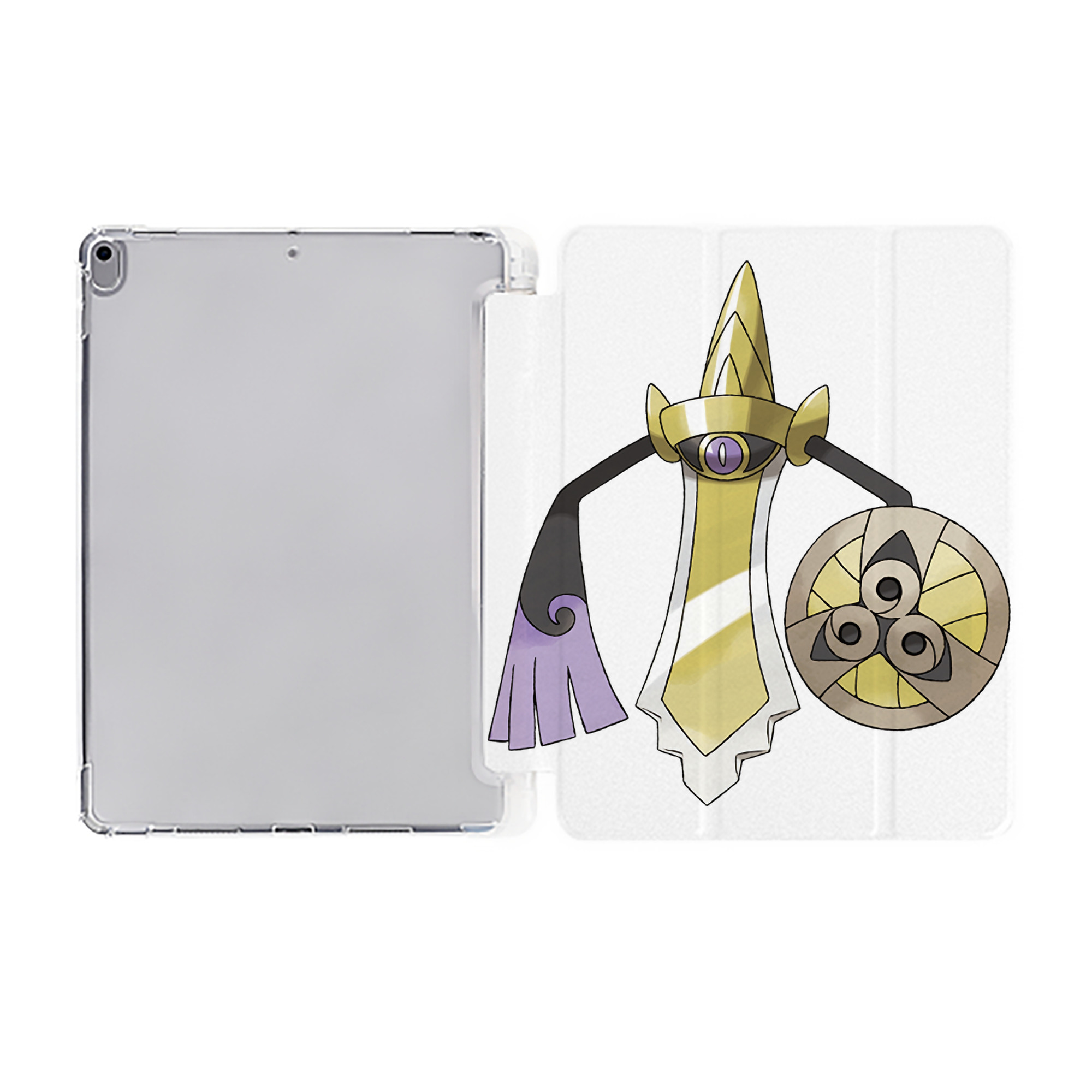（画像用） ポケットモンスター Pokémon IPad ケース ペン収納付き 三つ折りスタンド PUレザー×シリコン 対応機種9.5/10.5/10.9インチ